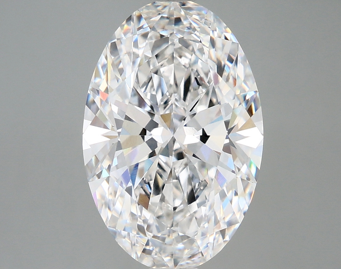 3.65 Carat Oval Cut E VVS1 Diamond - view 1