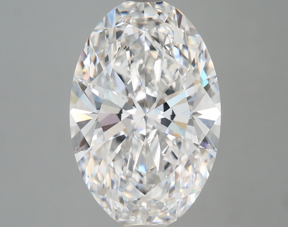 3.65 Carat Oval Cut E VVS1 Diamond - view 1