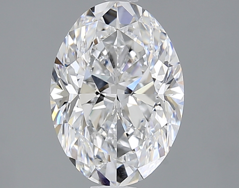 2.11 ct. oval Lab Grown Diamond front image