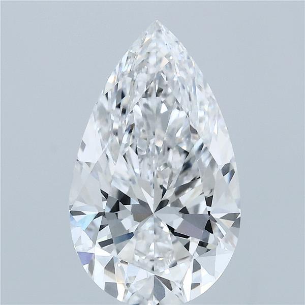 3.10ct Pear Lab-Grown Diamond · E/VVS2