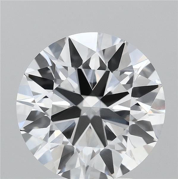 3.31 Carat Round Cut D VVS2 Diamond - view 1