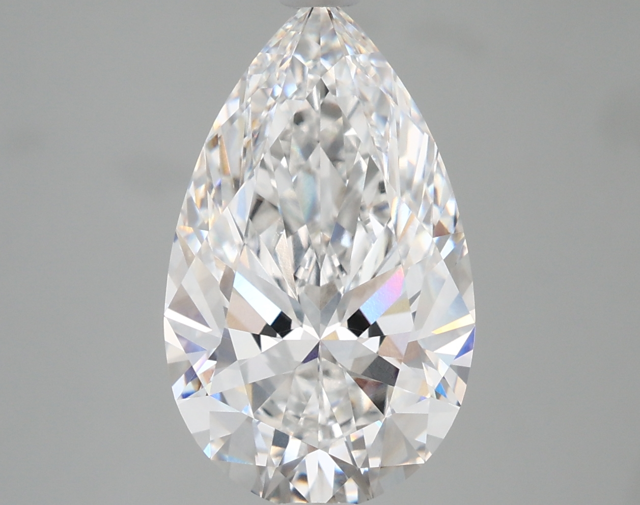 4.52 Carat Pear Cut E VVS1 Diamond - view 1