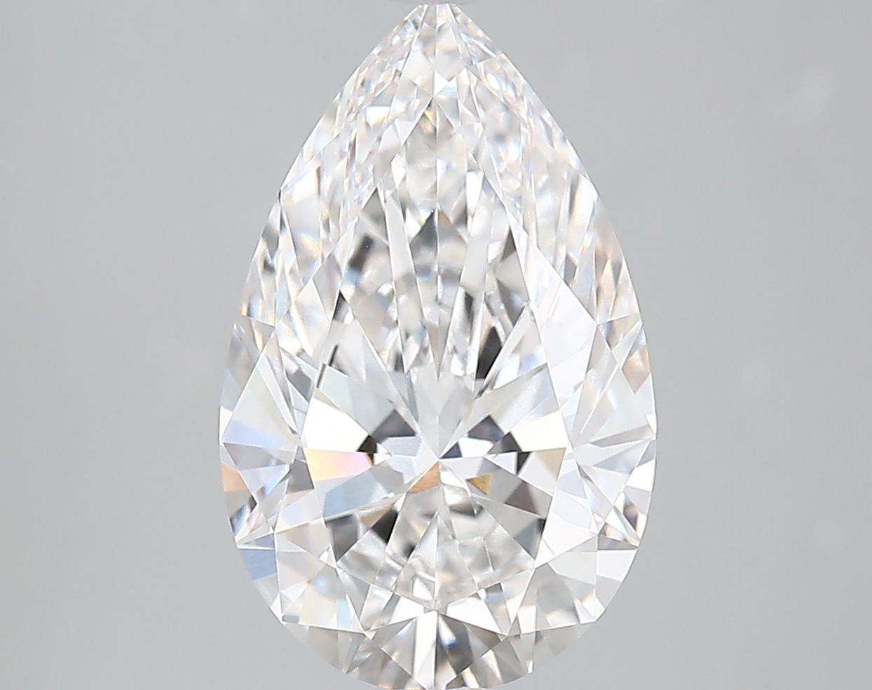 4.43 Carat Pear Cut D VVS1 Diamond - view 1