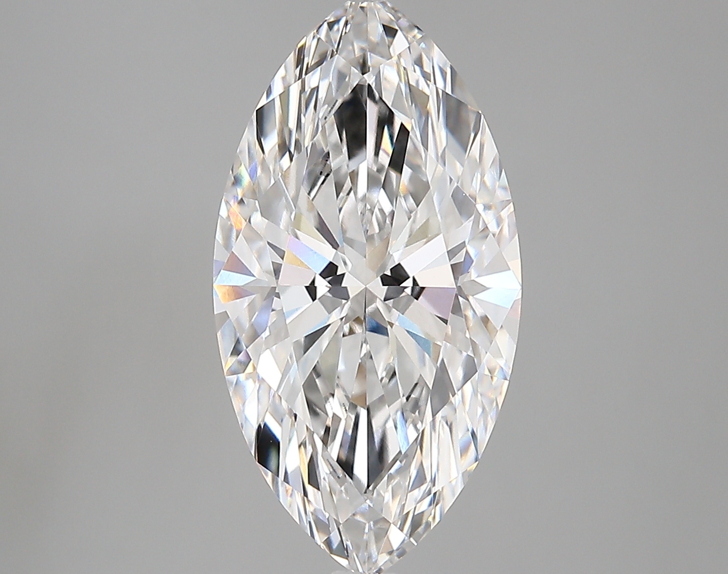 4.37 Carat Marquise Cut E VVS1 Diamond - view 1