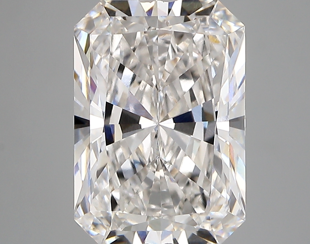 4.36 Carat Radiant Cut F VVS1 Diamond - view 1