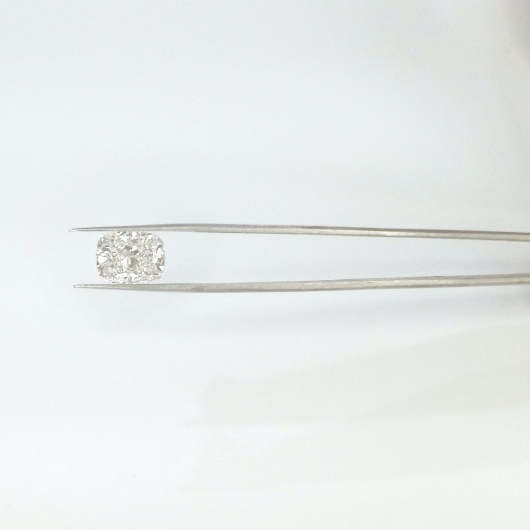 4.27 Carat Cushion Cut F VVS1 Diamond - view 1