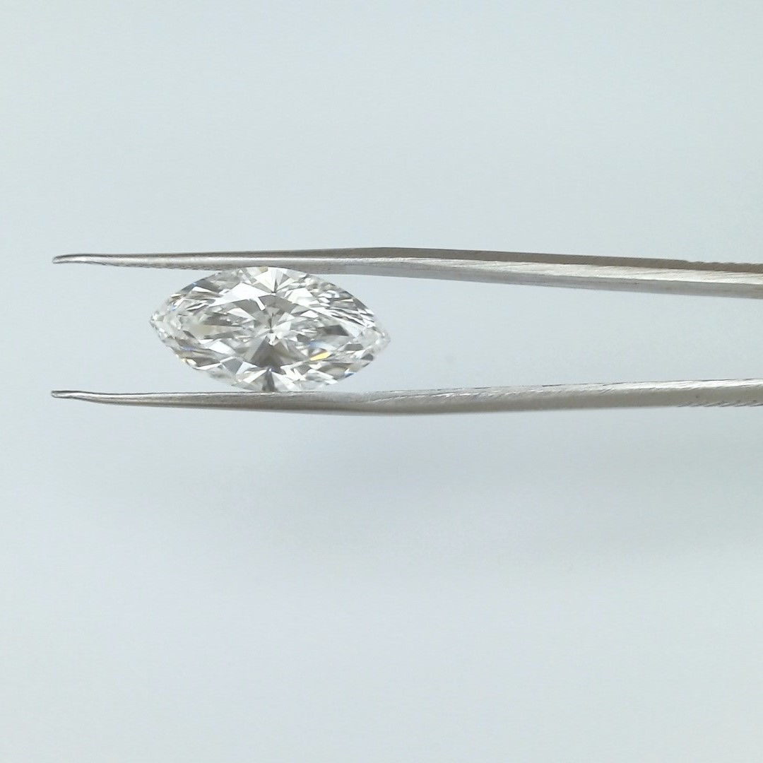 4.23 Carat Marquise Cut E VVS1 Diamond - view 1