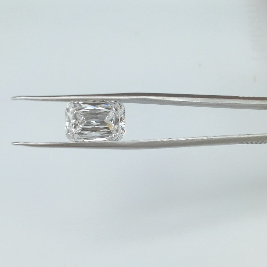 4.14 Carat Criss Cut Cut D VVS1 Diamond - view 1