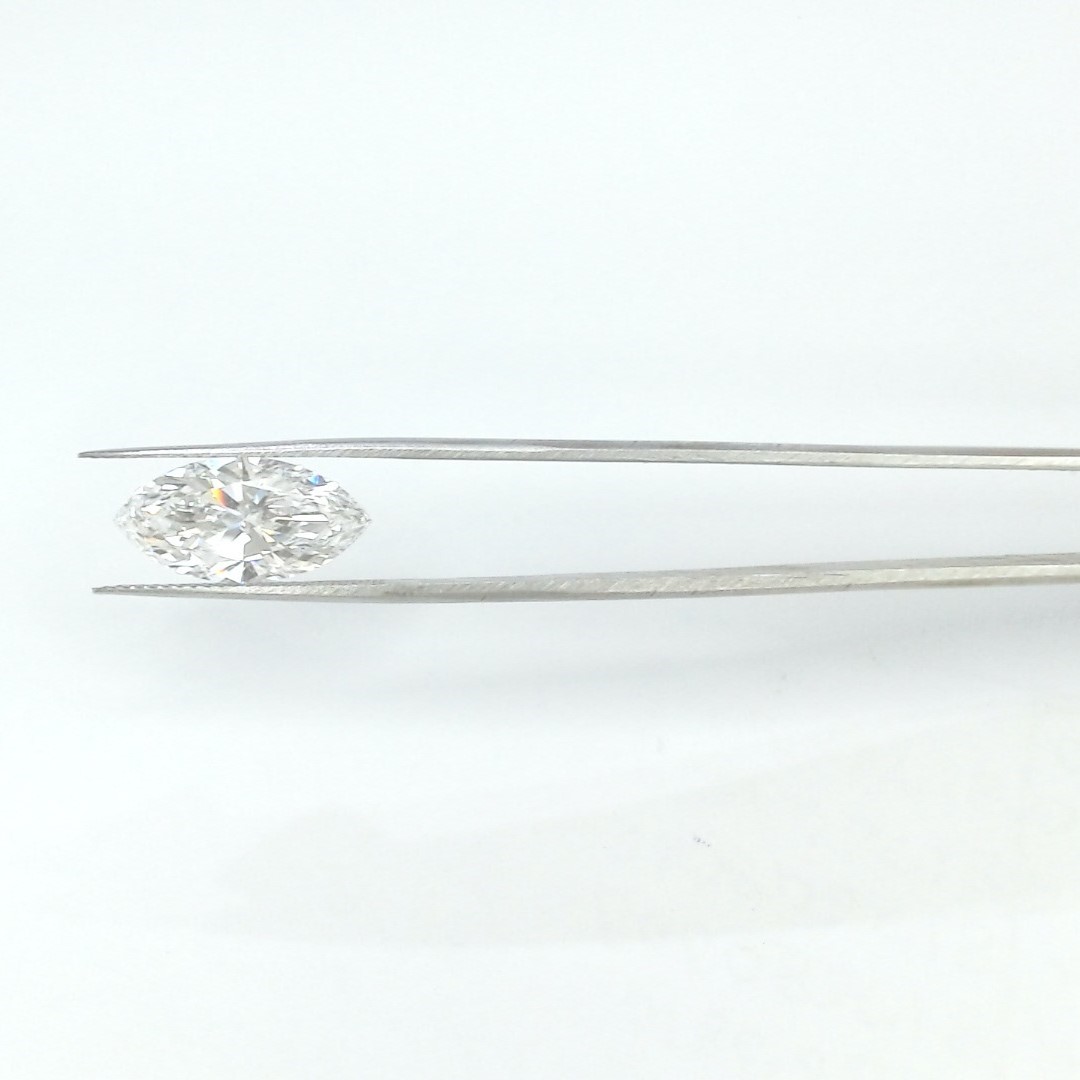 4.09 Carat Marquise Cut E VVS1 Diamond - view 1