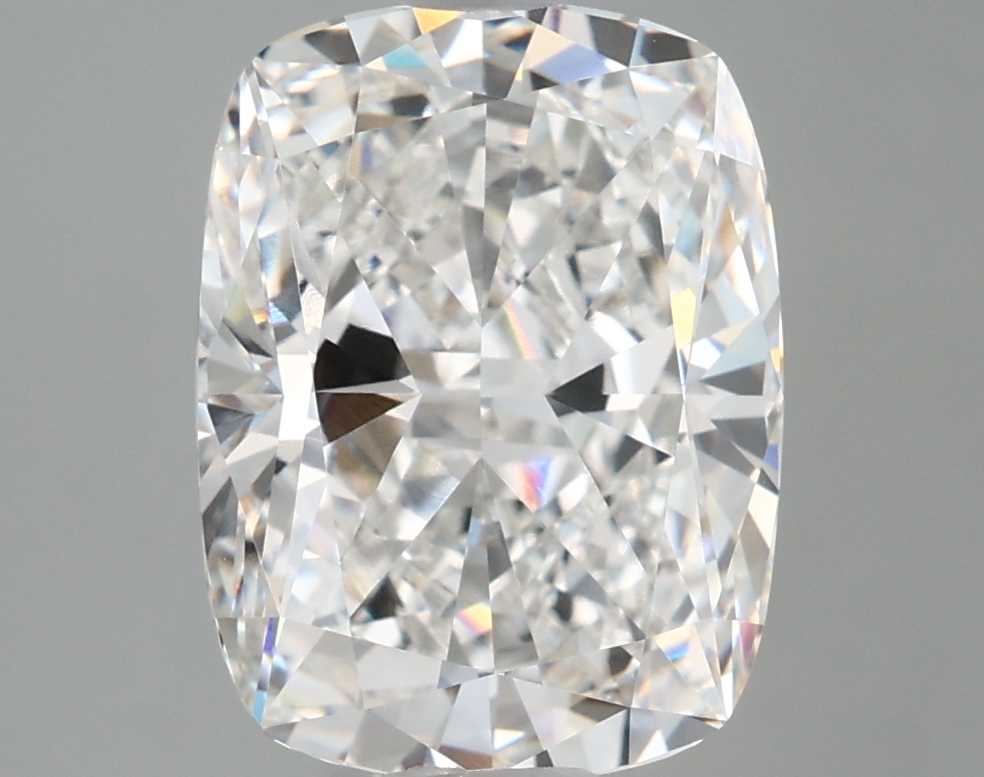 4.08 Carat Cushion Cut F VVS1 Diamond - view 1