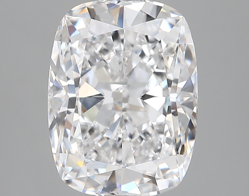4.03 Carat Cushion Cut D VVS1 Diamond - view 1