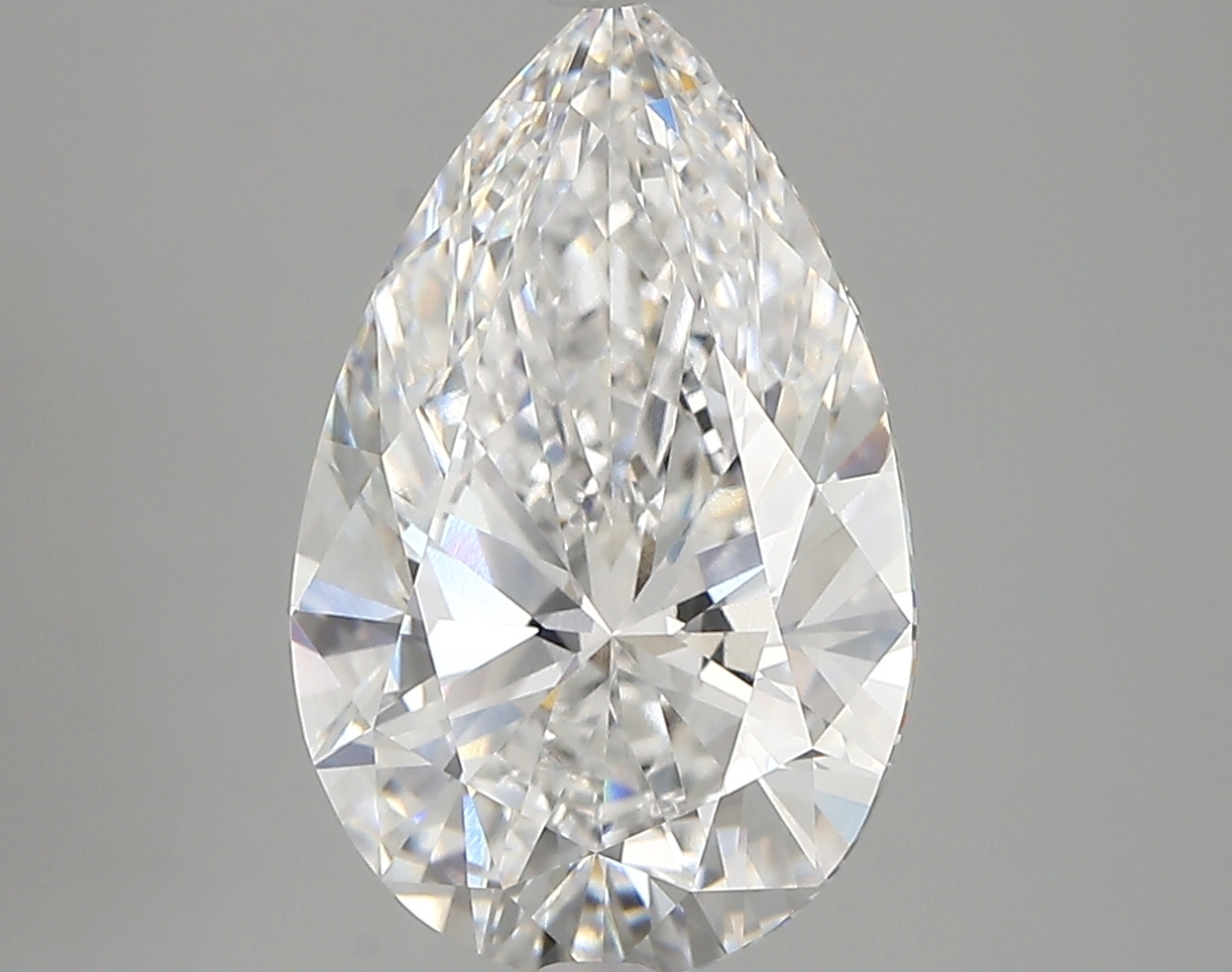 4.02 Carat Pear Cut D VVS1 Diamond - view 1