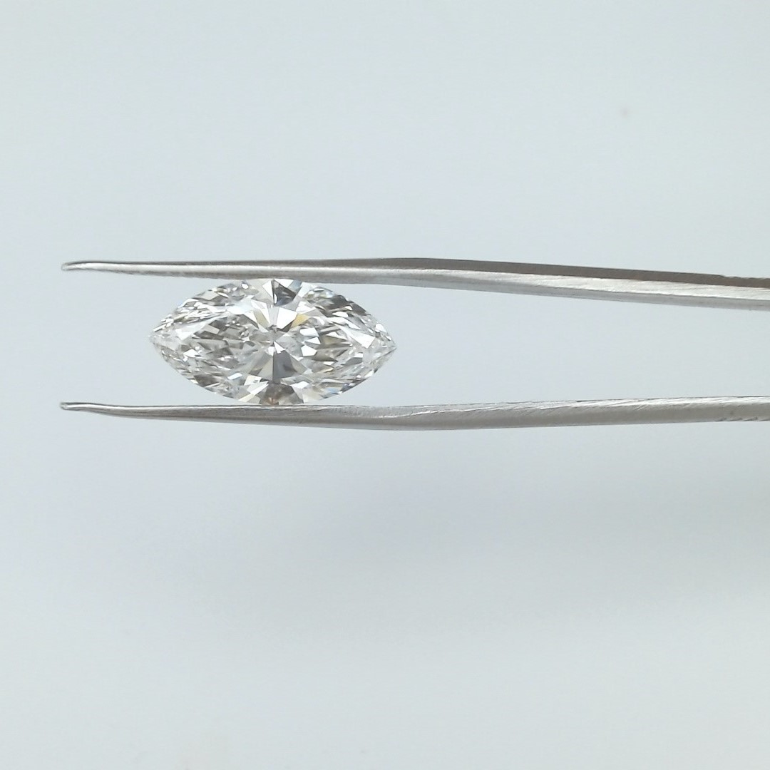3.94 Carat Marquise Cut E VVS1 Diamond - view 1