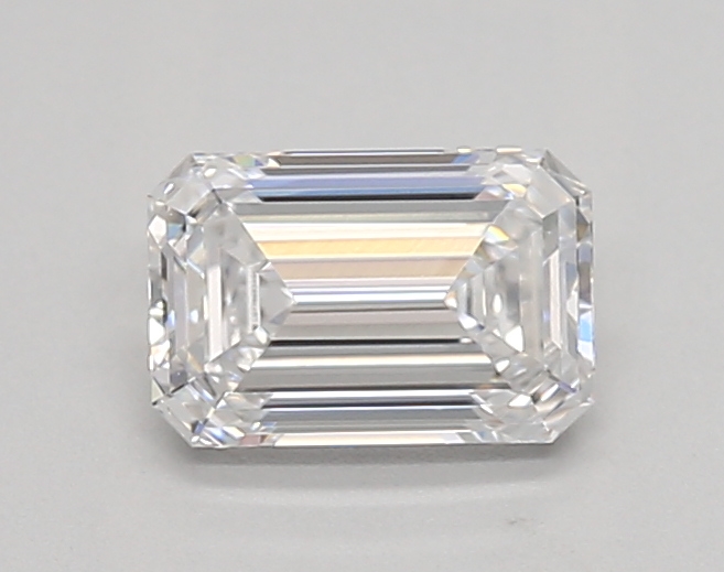 0.78 Carat Emerald Cut D VVS1 Diamond - view 1