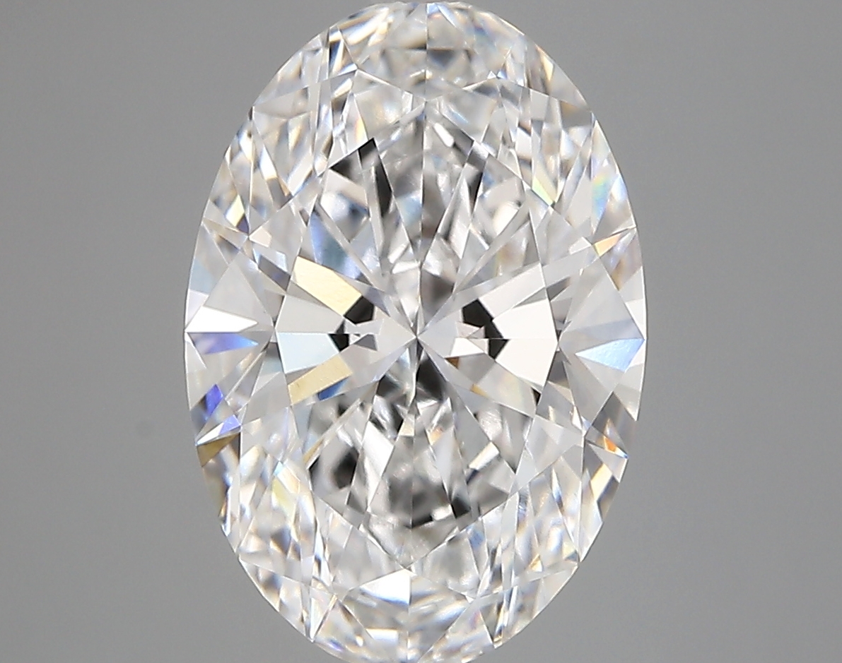 4.28 Carat Oval Cut D VVS1 Diamond - view 1