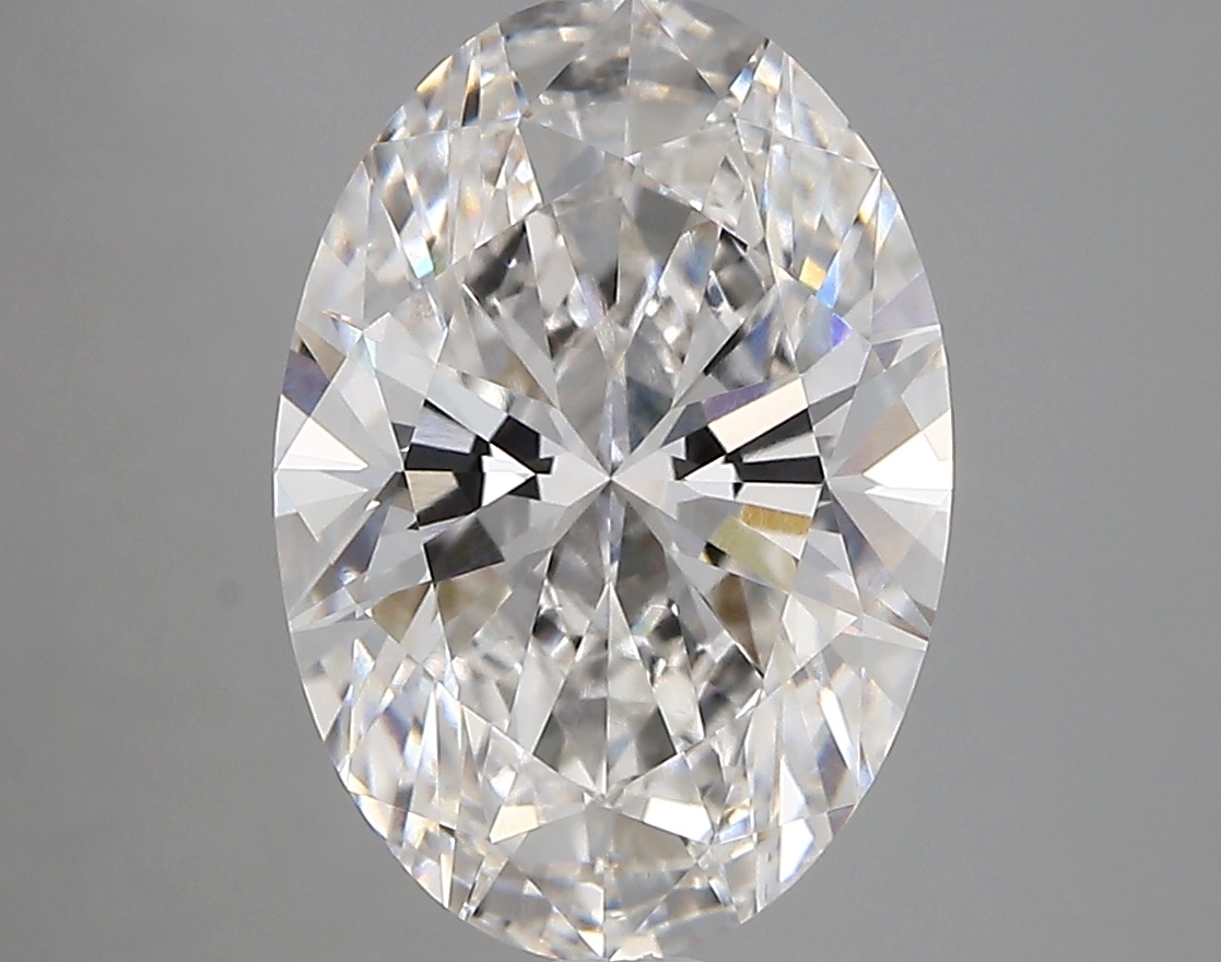 3.99 Carat Oval Cut F VVS1 Diamond - view 1