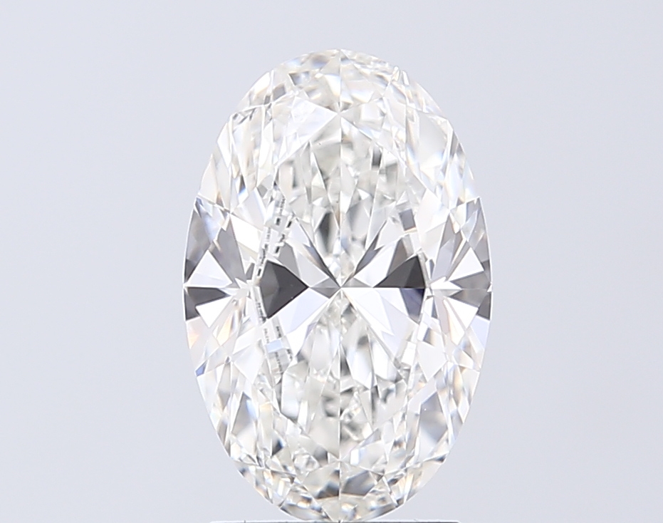 3.01 ct. oval Lab Grown Diamond front image