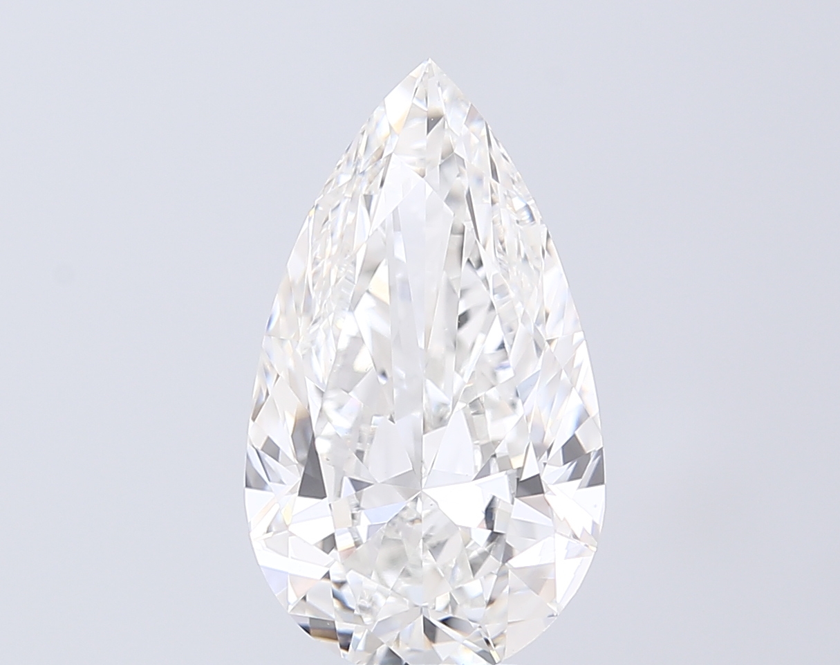 5.03 ct. pear Lab Grown Diamond front image