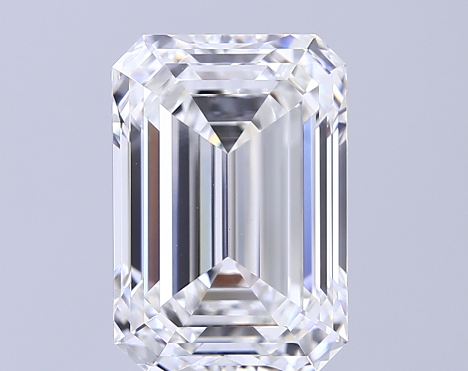 5.09 ct. emerald Lab Grown Diamond front image