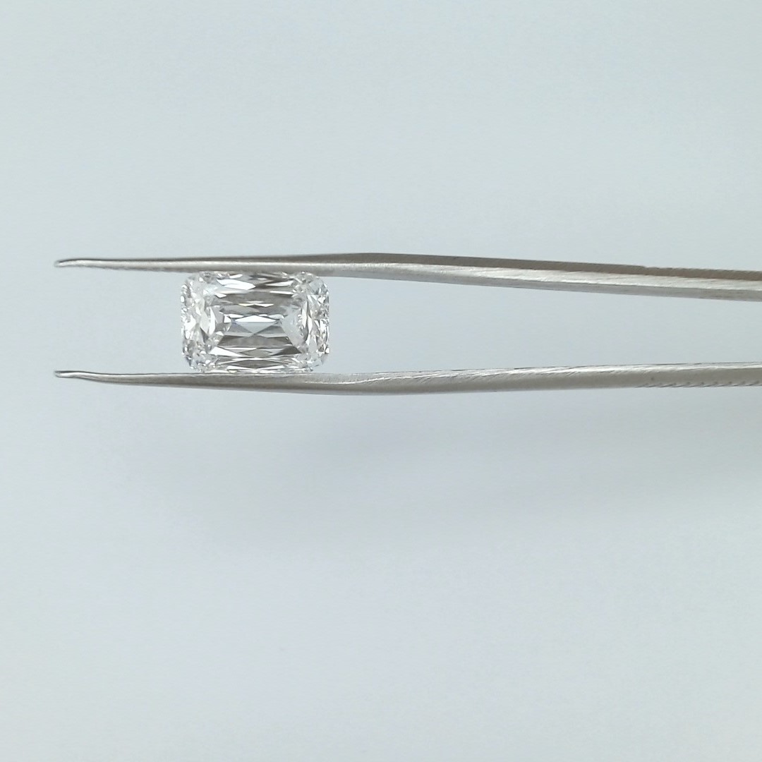 3.54 Carat Criss Cut Cut D VVS1 Diamond - view 1