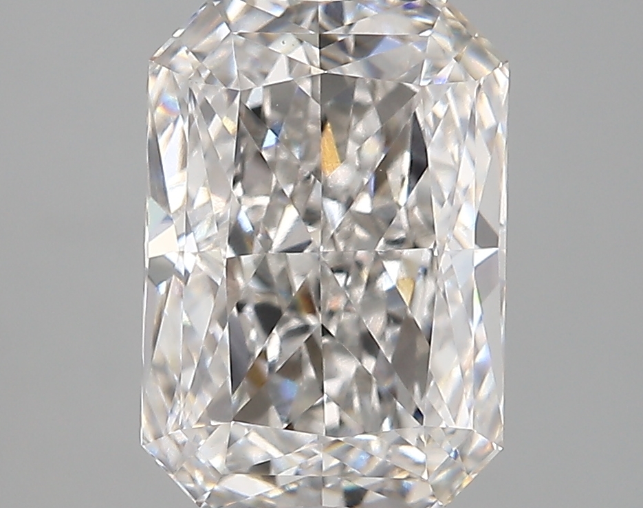 3.83 Carat Radiant Cut F VVS2 Diamond - view 1