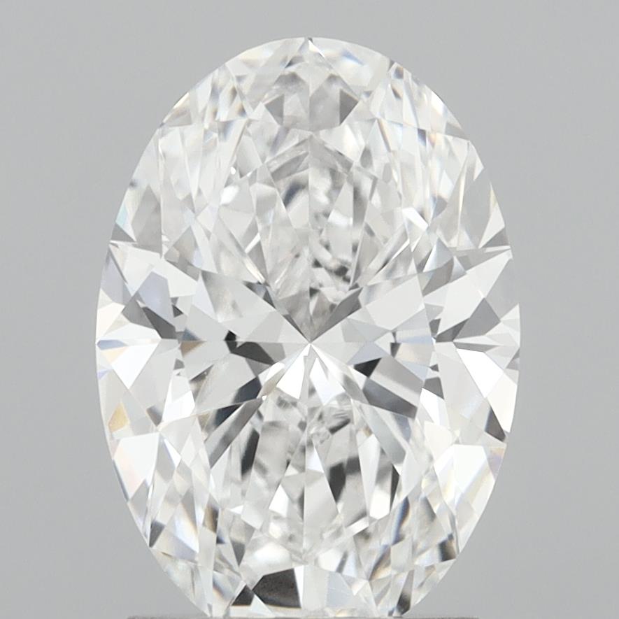 2.08 carat e IF EX Cut IGI oval diamond