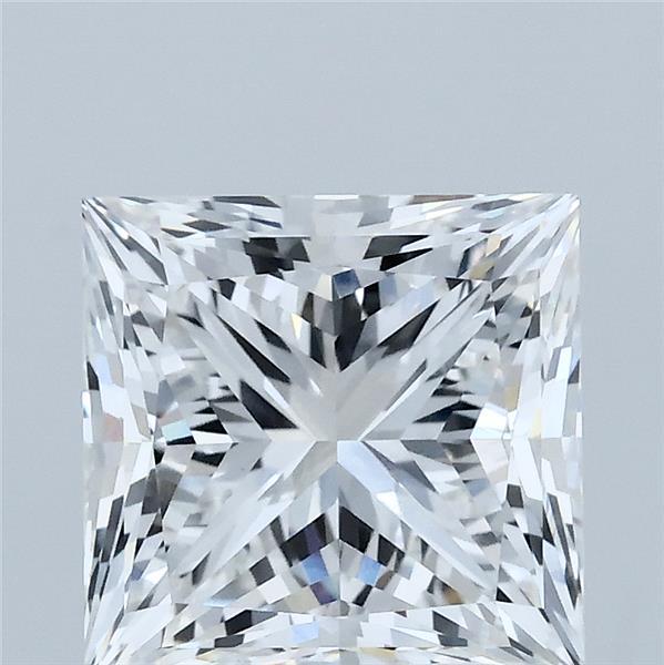3.52 Carat Princess Cut E VVS2 Diamond - view 1