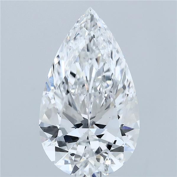 3.23ct Pear Lab-Grown Diamond · E/VS1