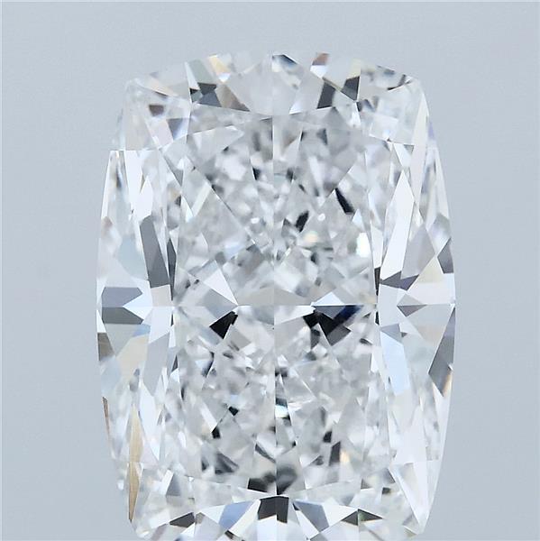 6.05 Carat Cushion Cut D VVS2 Diamond - view 1