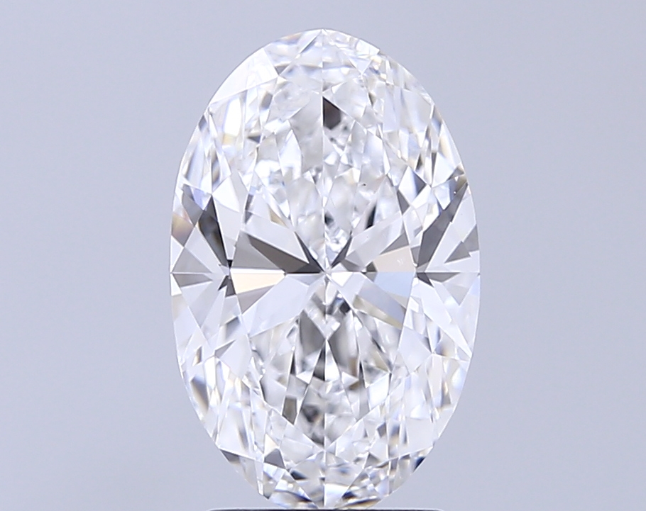 3.00 ct. oval Lab Grown Diamond front image