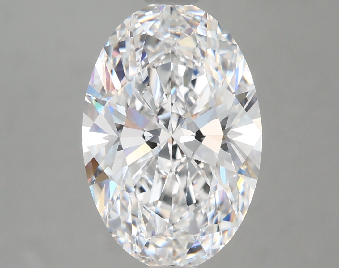 3.84 Carat Oval Cut D VVS1 Diamond - view 1