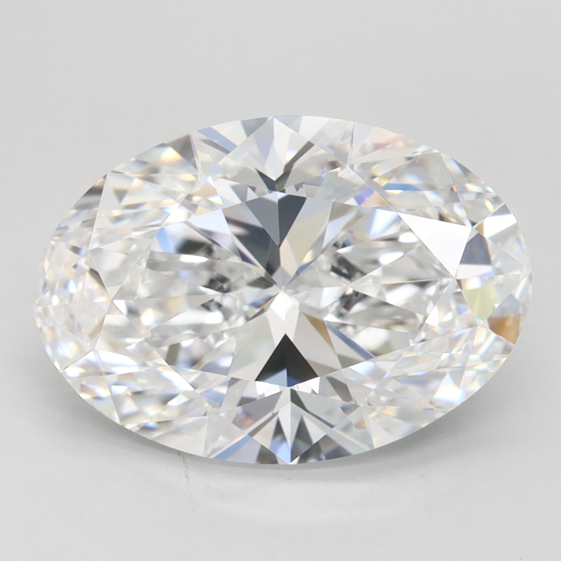 3.01 ct. oval Lab Grown Diamond front image