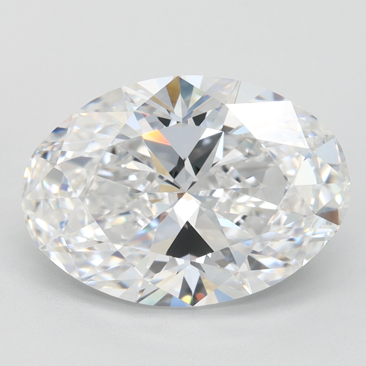 3.72 ct. oval Lab Grown Diamond front image