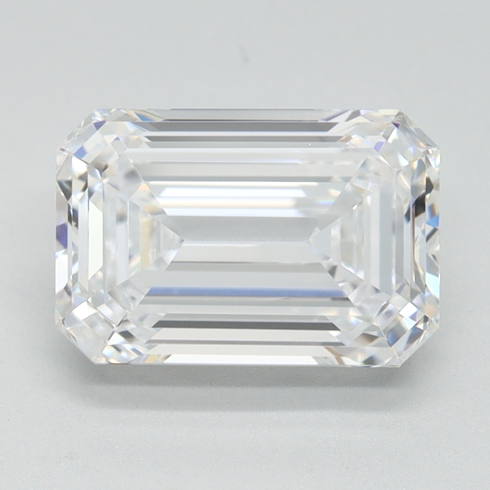 2.77 ct. emerald Lab Grown Diamond front image