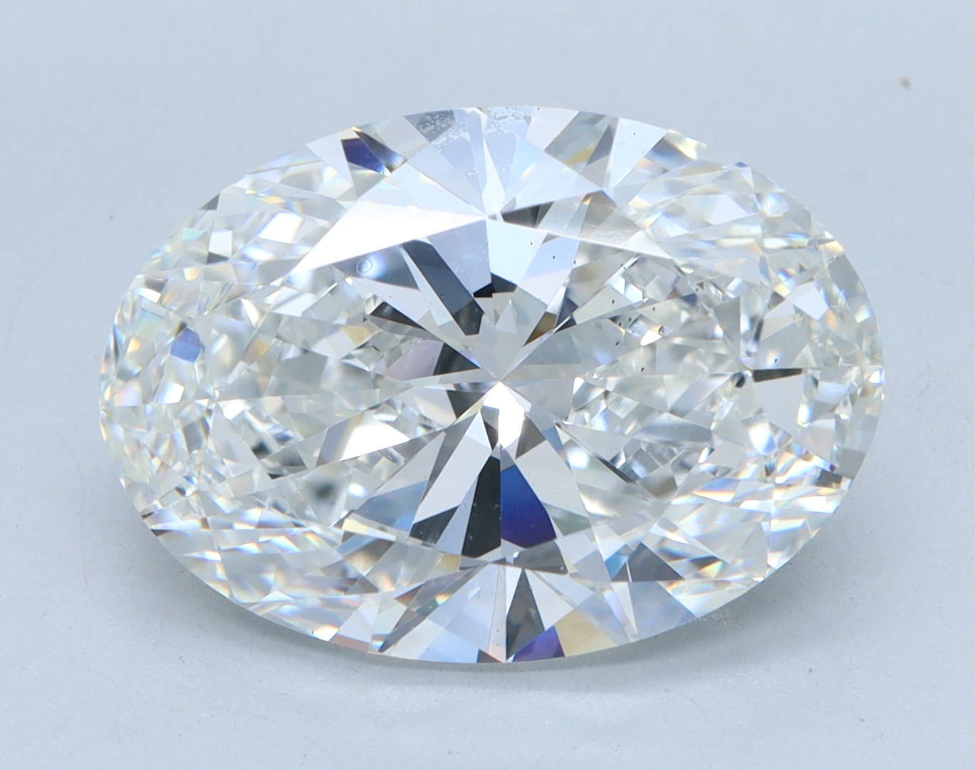 5.02ct Oval Lab-Grown Diamond · F/VS2