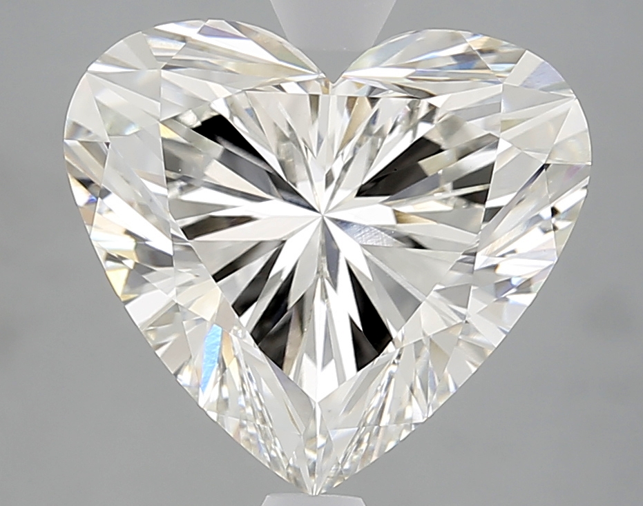 6.18 ct. heart Lab Grown Diamond front image