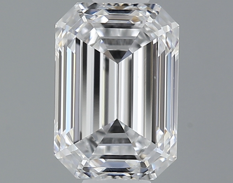 0.77 ct. emerald Lab Grown Diamond front image