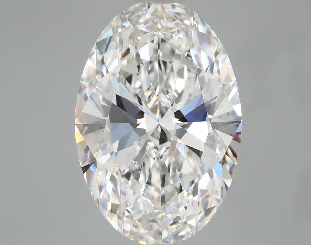 5.00 Carat Oval Cut F VVS1 Diamond - view 1