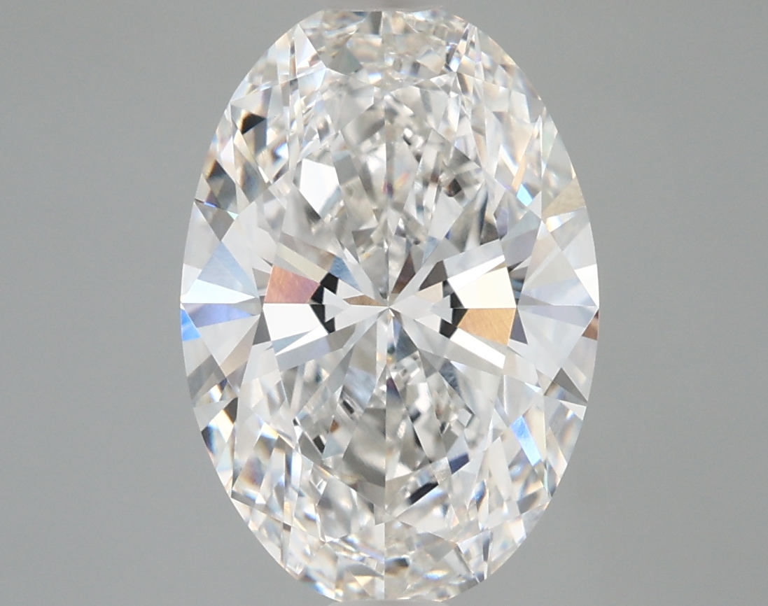 3.91 Carat Oval Cut F VVS2 Diamond - view 1