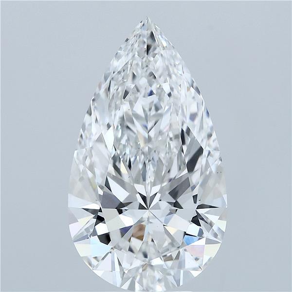 5.51ct Pear Lab-Grown Diamond · E/VS1