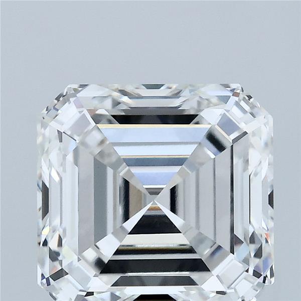 4.00 Carat Asscher Cut F VVS2 Diamond - view 1