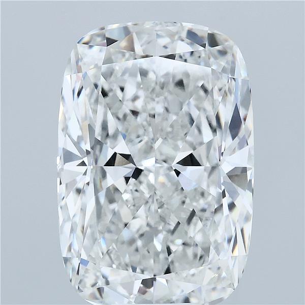 10.53 Carat Cushion Cut F VVS2 Diamond - view 1