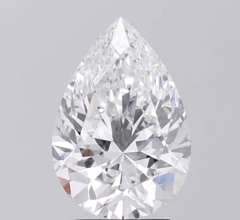 3.58 ct. pear Lab Grown Diamond front image