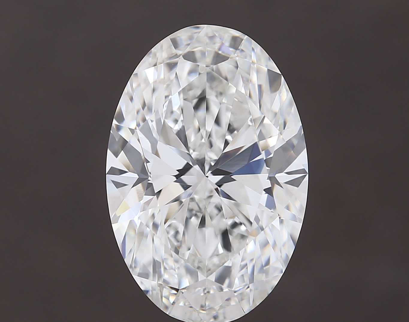 11.04 ct. oval Lab Grown Diamond front image