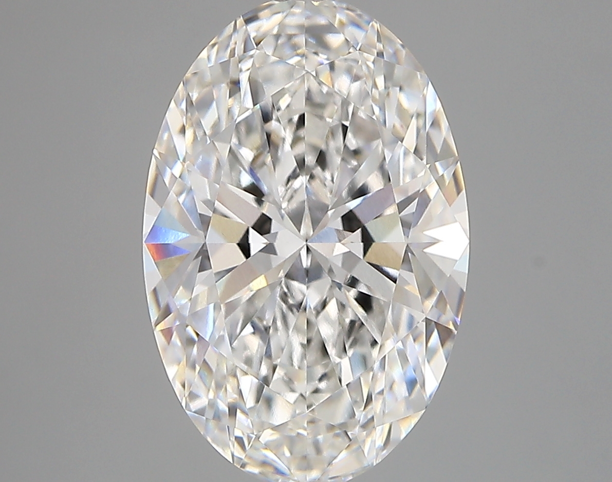 4.25 Carat Oval Cut F VVS1 Diamond - view 1