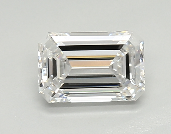 0.89 Carat Emerald Cut D VVS2 Diamond - view 1
