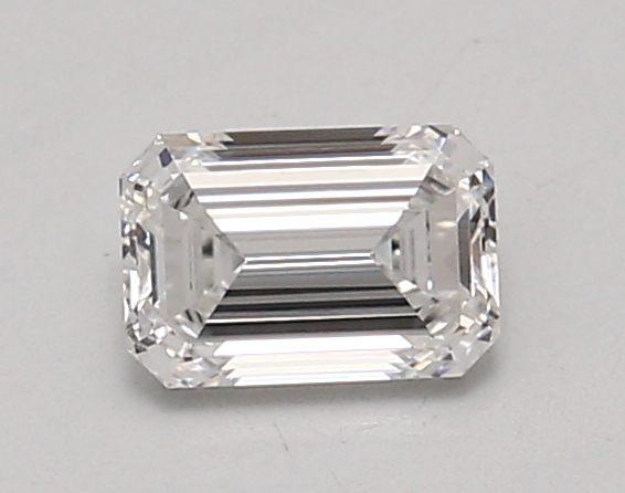 0.89 Carat Emerald Cut D VVS2 Diamond - view 1