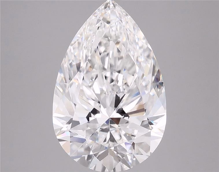 2.82 Carat Pear Cut Lab Diamond