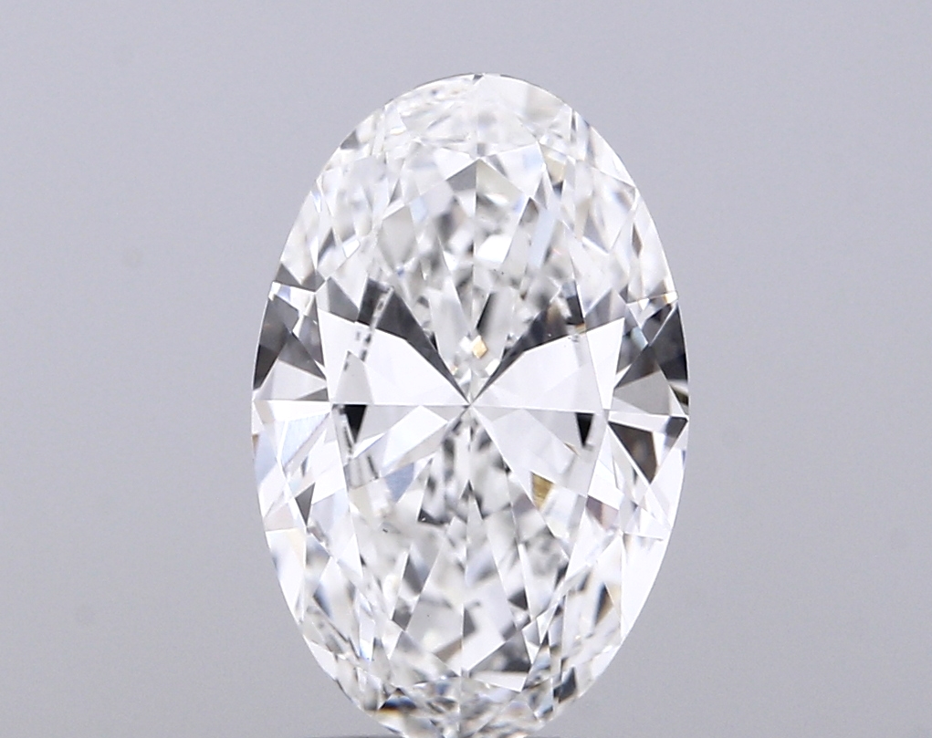 2.50 ct. oval Lab Grown Diamond front image