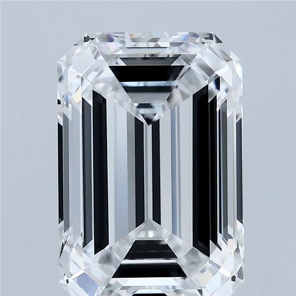 3.51 Carat Emerald Cut D VVS2 Diamond - view 1